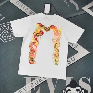Evisu Fukushin 2025 New Printed T-shirt High Version