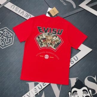 Evisu Fukushin 2025 New Printed T-shirt High Version