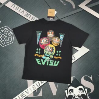 Evisu Fukushin 2025 New Printed T-shirt High Version