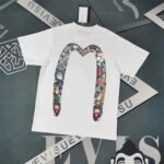 Evisu Fukushin 2025 New Printed T-shirt High Version