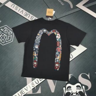 Evisu Fukushin 2025 New Printed T-shirt High Version