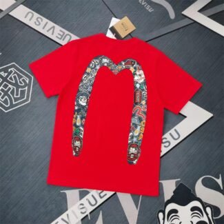 Evisu Fukushin 2025 New Printed T-shirt High Version