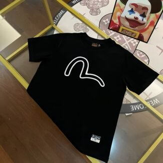 Men's Seagull Multi-Pocket Kamen Printed Casual Loose Round Neck Short Sleeve T-Shirt