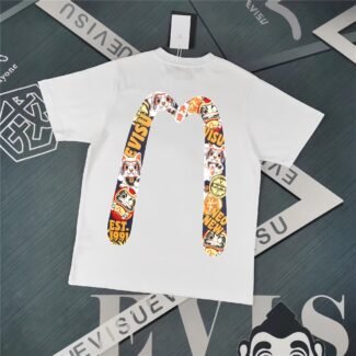 Evisu Fukushin 2025 New Print T-shirt Loose Fit