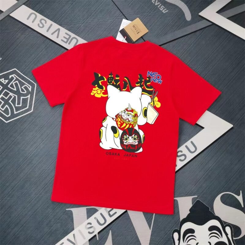 Evisu Fukushin 2025 New Print T-shirt Loose Fit