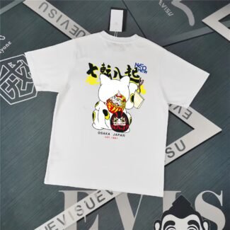 Evisu Fukushin 2025 New Print T-shirt Loose Fit