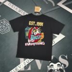 Evisu Fukushin 2025 New Print T-shirt Loose Fit