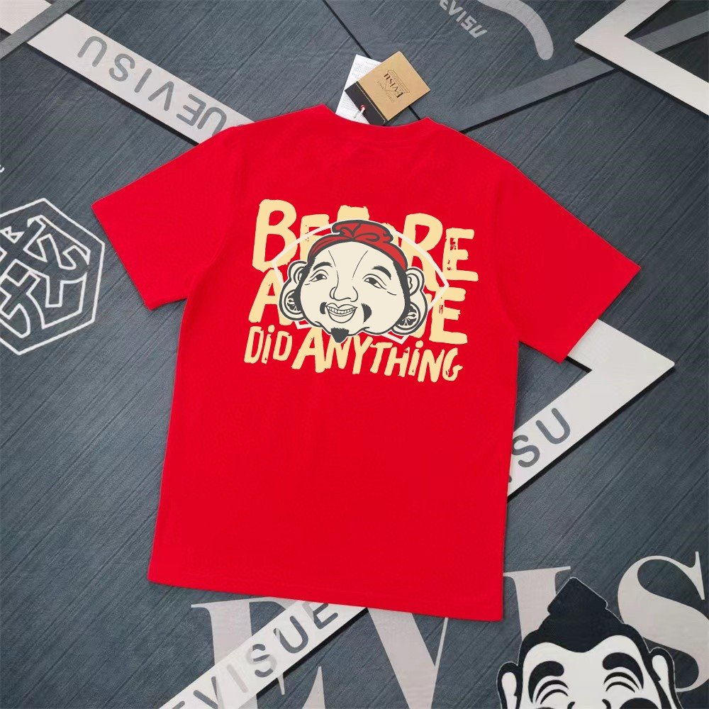 13391586946766385 Evisu Fukushin 2025 New Print T-shirt Loose Fit