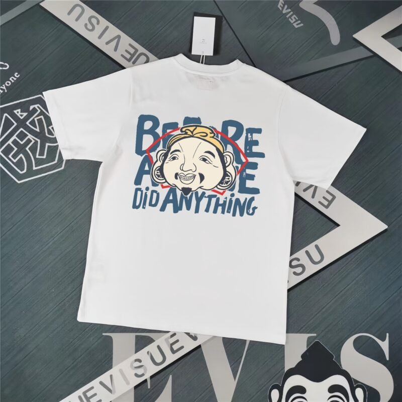 Evisu Fukushin 2025 New Print T-shirt Loose Fit