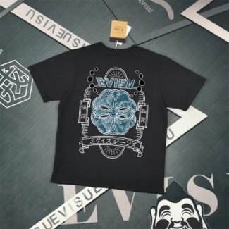 Evisu Fukushin 2025 New Print T-shirt Loose Fit