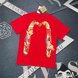 Evisu Fukushin 2025 New Print T-shirt Loose Fit