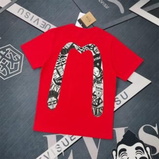Evisu Fukushin 2025 New Print T-shirt Loose Fit