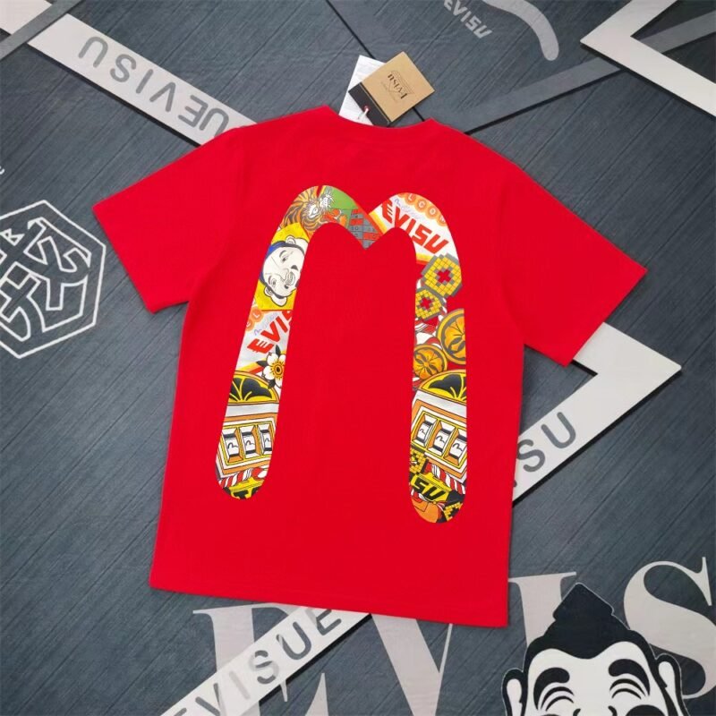 Evisu Fukushin 2025 New Print T-shirt Loose Fit