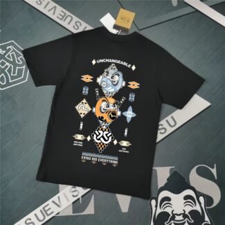 Evisu Fukushin 2025 New Print T-shirt Loose Fit