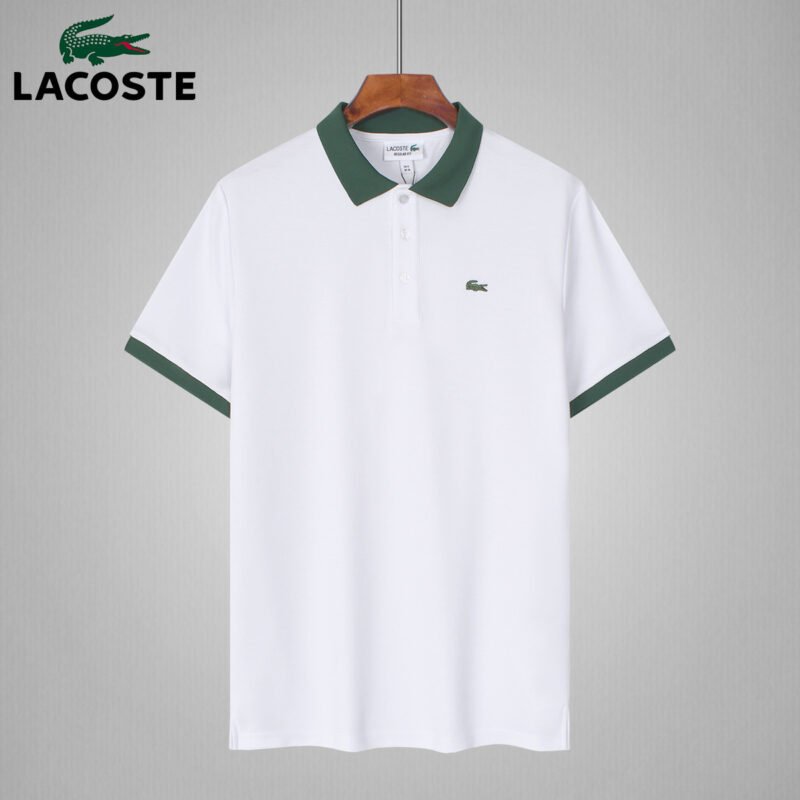 Lacoste Women's UV Protect Stripe Collar Tennis Polo