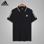 adidas ESSENTIALS CORE POLO TEE - Black