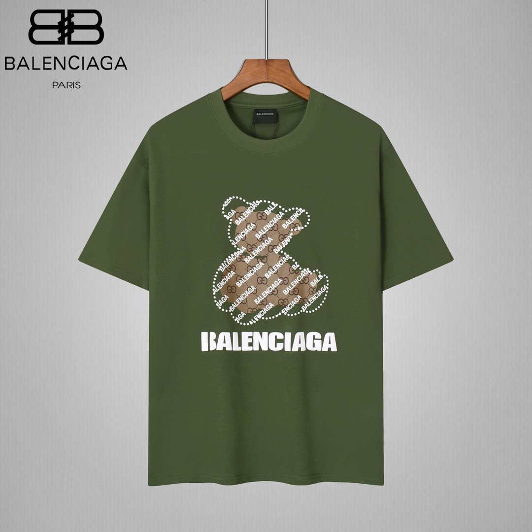13391604644543766 Replica Gucci x Balenciga New Crew Neck T-shirts For Unisex#HTS206