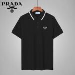 Prada Men's Wool Logo Polo