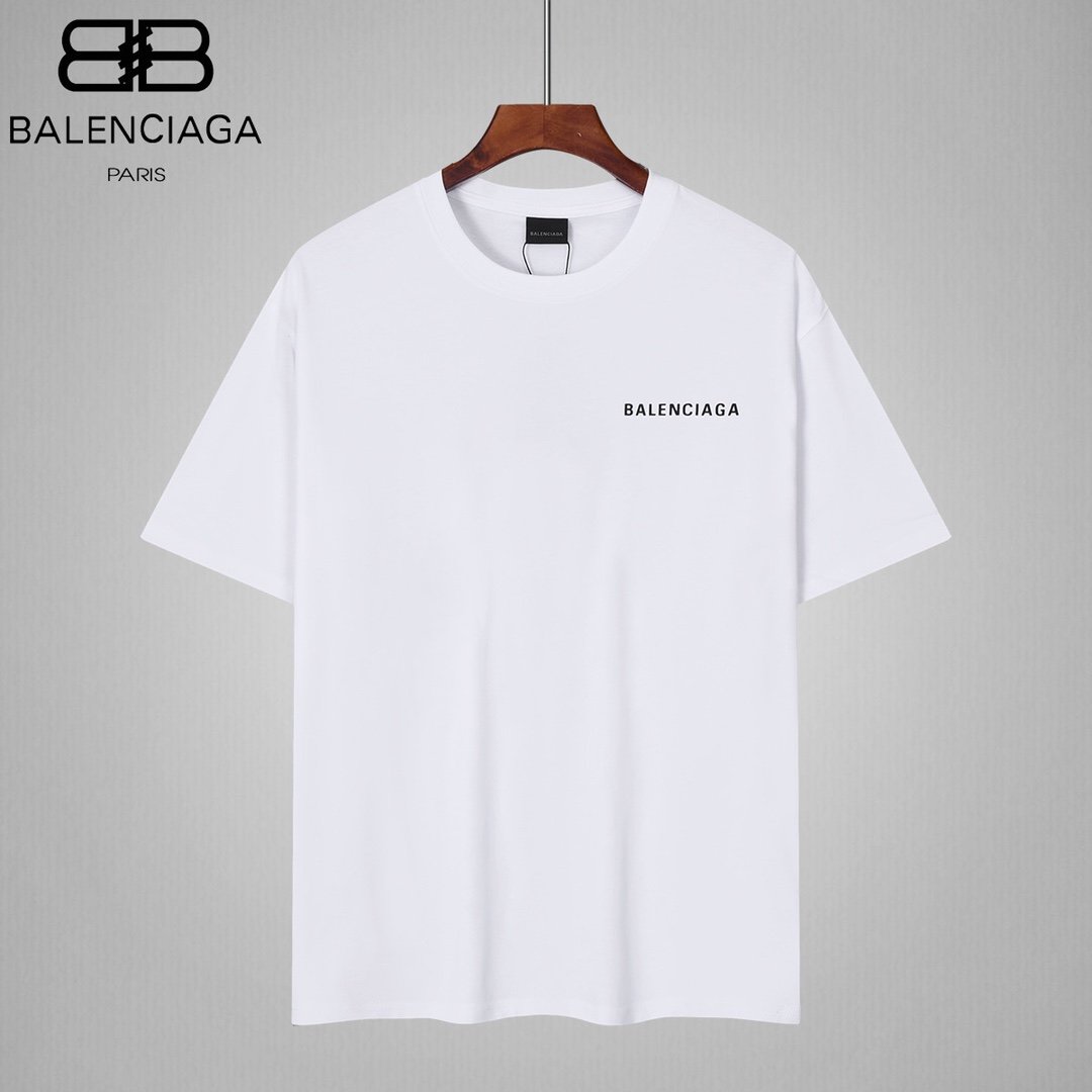 Balenciaga logo-embroidered T-shirt