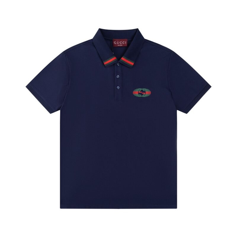Gucci Logo Stripe Polo Shirt
