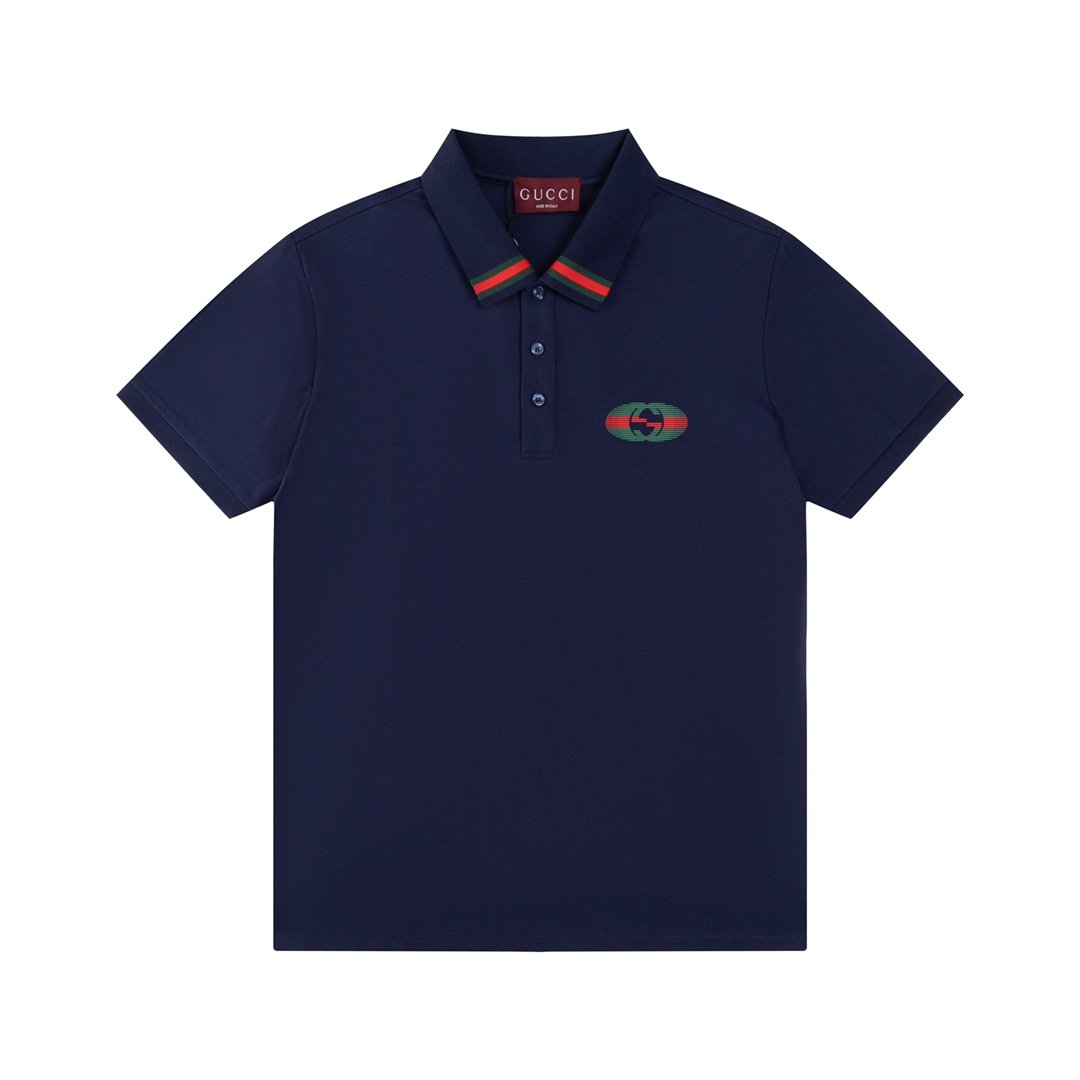 Gucci Logo Stripe Polo Shirt