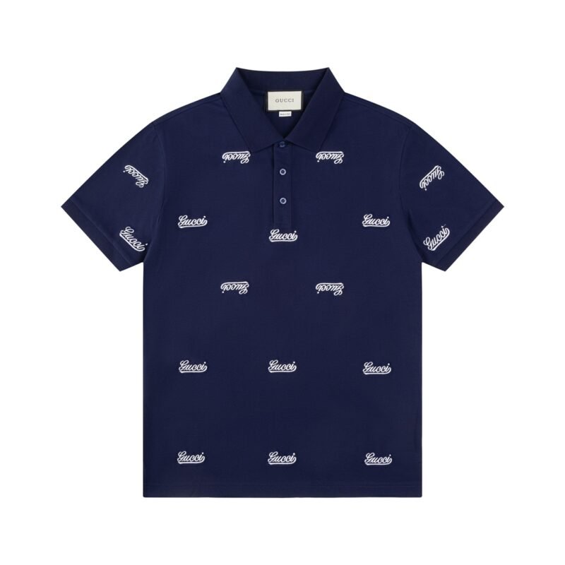 Gucci Boys' Logo Short Sleeve Polo Shirt