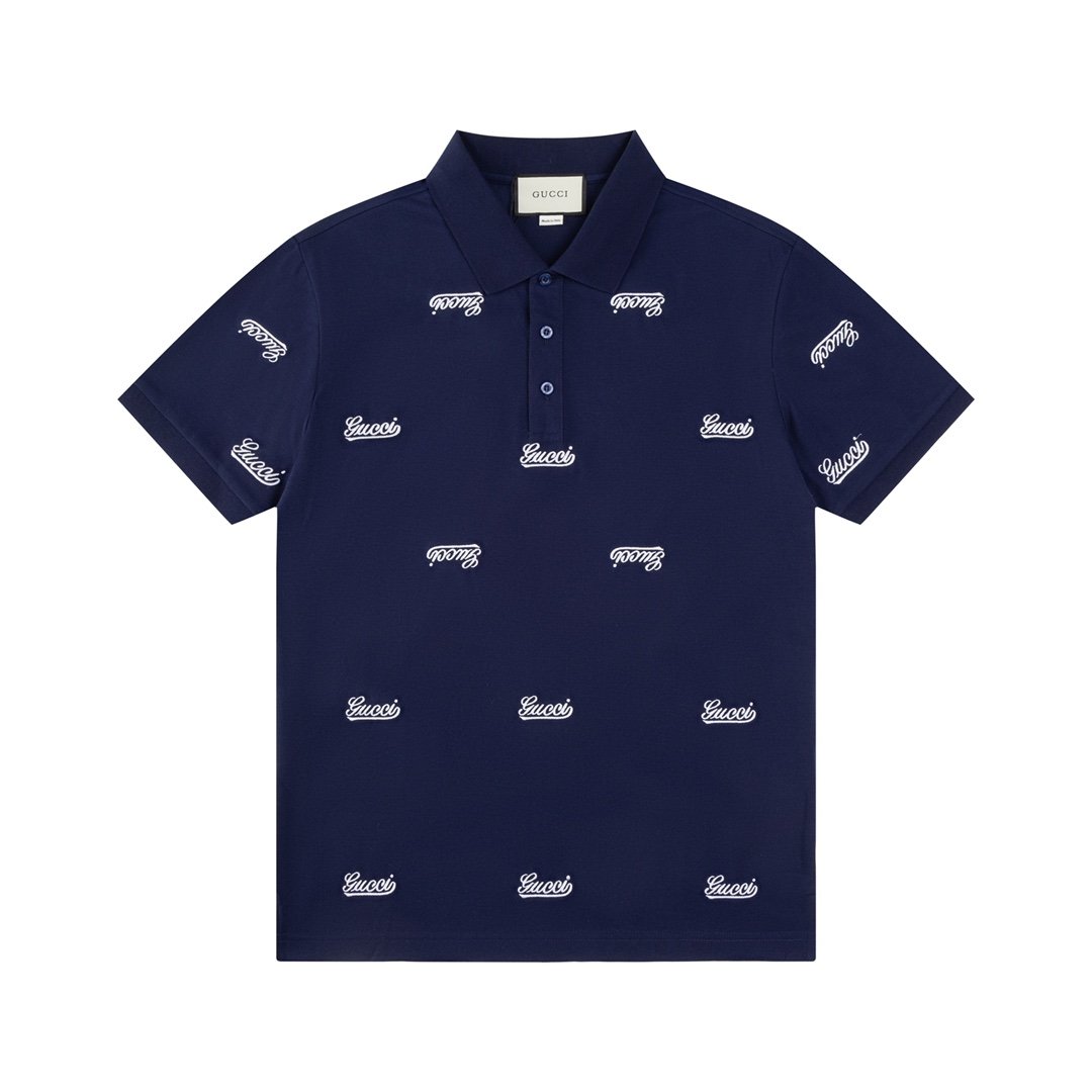 Gucci Boys' Logo Short Sleeve Polo Shirt