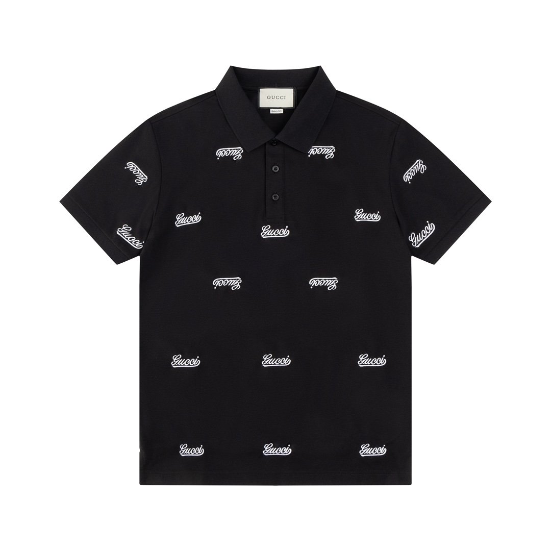 Gucci Boys' Logo Short Sleeve Polo Shirt