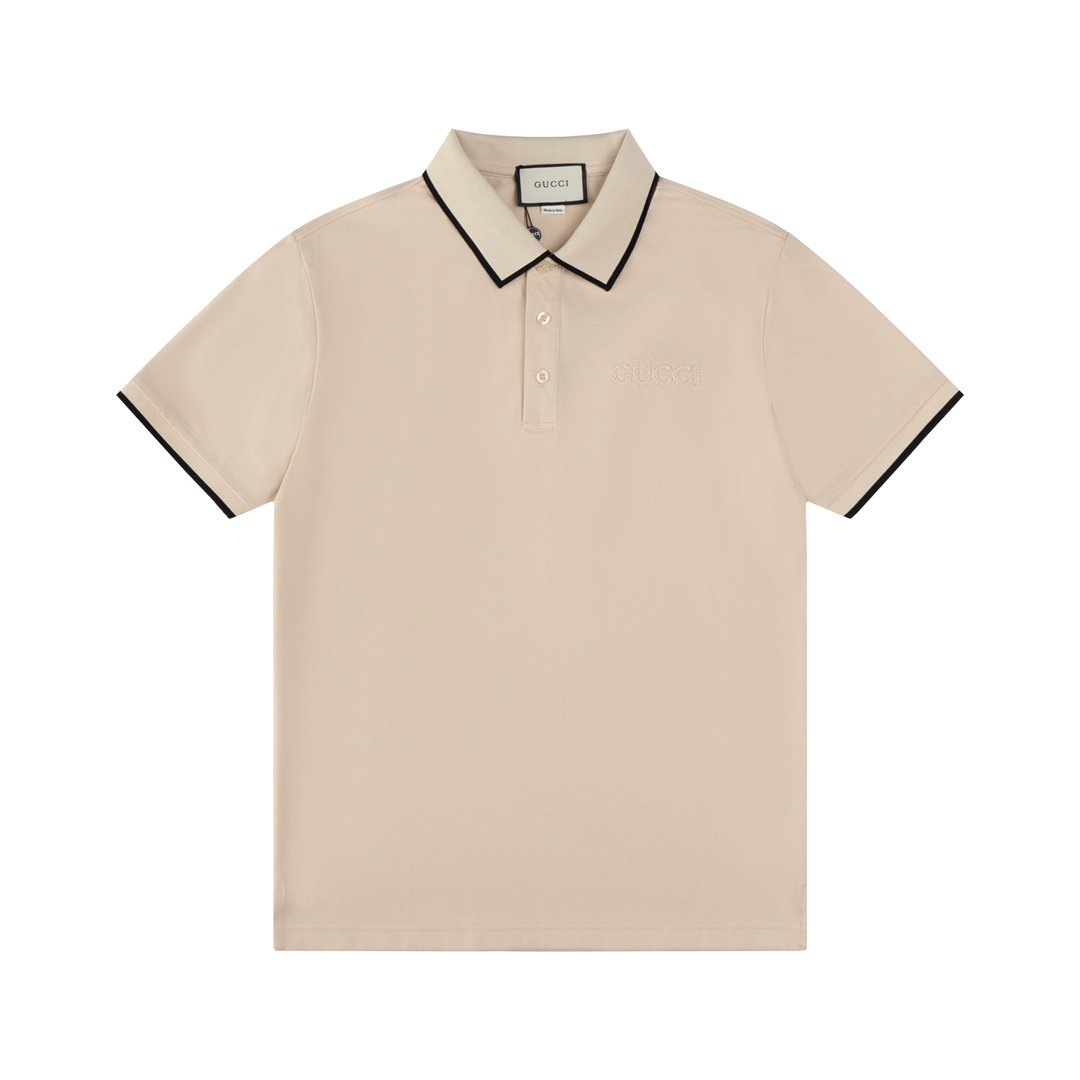 Gucci Boys' Logo Short Sleeve Polo Shirt