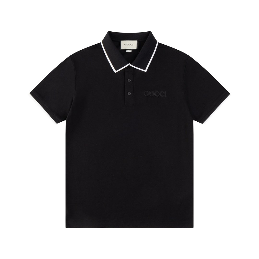 Gucci Boys' Logo Short Sleeve Polo Shirt