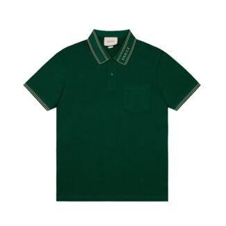 GUCCI Logo-Embroidered Stretch-Cotton Piqué Polo Shirt