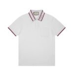 GUCCI Logo-Embroidered Stretch-Cotton Piqué Polo Shirt