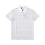 GG cotton piquet polo shirt in ivory | GUCCI®