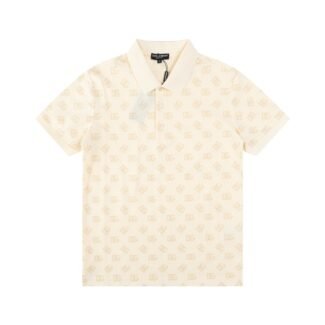 D&G Lapel Short Sleeve T-Shirt