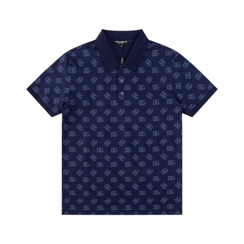 D&G Lapel Short Sleeve T-Shirt