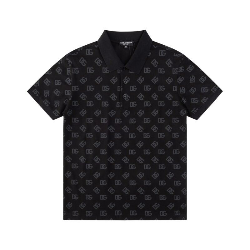 D&G Lapel Short Sleeve T-Shirt