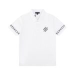 Louis Vuitton Embroidered Short-Sleeved Cotton Blend Polo Shirt