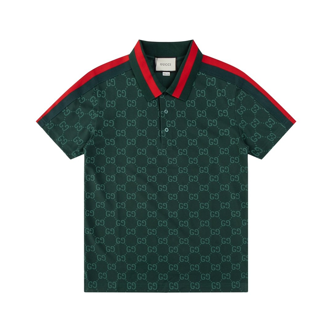 Gucci Lapel Short Sleeve T-Shirt