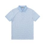 Dior Little bee embroidery long-sleeved polo shirt