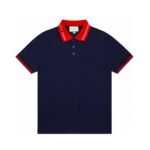 Gucci Cotton Piquet Polo with Interlocking G