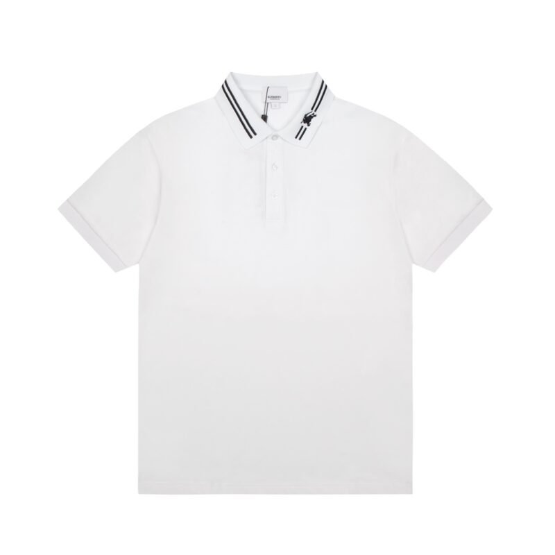 Burberry Burberry Check cotton piqué polo shirt Burberry