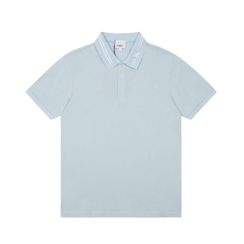 Burberry Check cotton piqué polo shirt