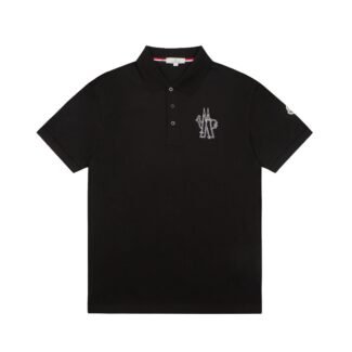 Moncler logo-embroidered Cotton Polo Shirt