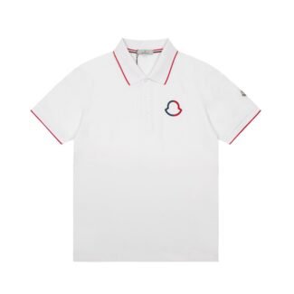 Moncler Men's Embroidered Polo Shirt