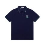 Loewe Men's Summer Business Casual Polos Short Sleeved