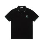 Loewe Men's Summer Business Casual Polos Short Sleeved