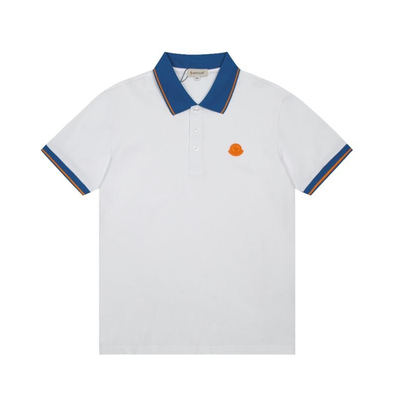 Moncler Tipped Cotton Piqué Polo | Nordstrom