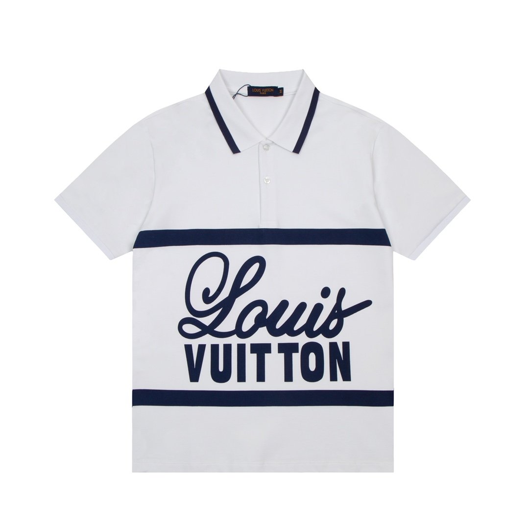 Louis Vuitton 2022 Vintage Cycling Polo Shirt