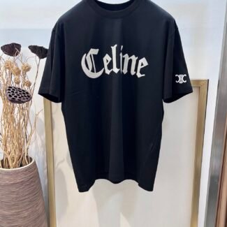 2025FW Spring/Summer Series CELINE embroidery with classic Arc de Triomphe print