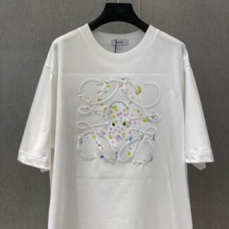 Relaxed fit T-shirt in cotton White - LOEWE